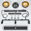 Suspension Beles Noir, 3 lumières Suspension Beles Noir, 3 lumières