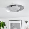 Plafonnier Merlo LED Argenté, 1 lumière