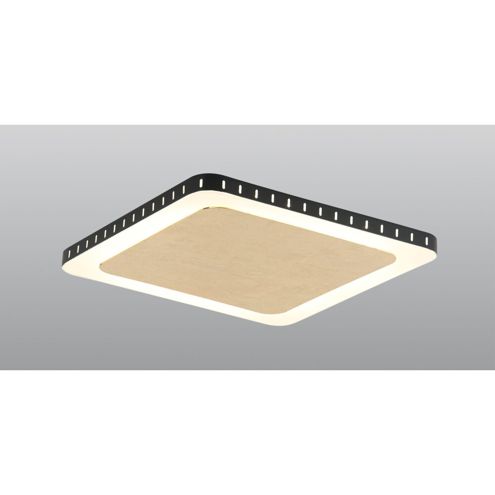 Plafonnier Luce Design Solaris LED Noir doré, Blanc, 1 lumière main product photo