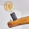 Suspension Beccar Écru, Noir, 4 lumières