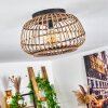 Plafonnier Combeima Noir, 1 lumière