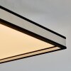 Plafonnier Nabbas LED Noir, 1 lumière