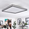 Plafonnier Nabbas LED Noir, 1 lumière