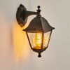 Applique murale d'extérieur Halla Noir, 1 lumière