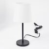 Lampe de table Sikala Noir, 1 lumière