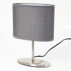 Lampe de table Oilinki Nickel mat, 1 lumière