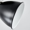 Plafonnier Gralingen Nickel mat, Noir, Blanc, 1 lumière
