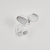 Applique murale d'extérieur Langra LED Blanc, 2 lumières, Détecteur de mouvement