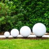 Set de boules lumineuses Miau Blanc, 4 lumières