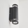 Applique murale d'extérieur Poupas Anthracite, 2 lumières