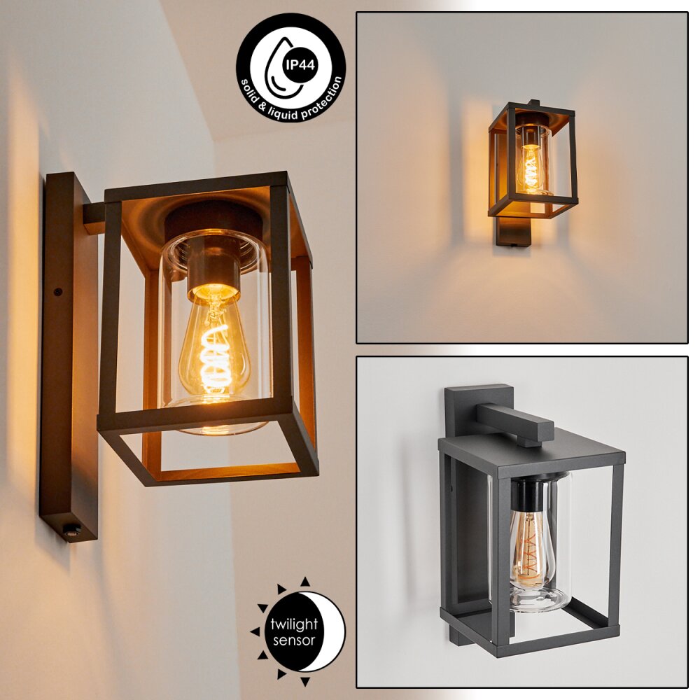Applique murale d'extérieur Parkkola Anthracite, 1 lumière main product photo