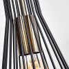 Suspension Samorinha Noir, 1 lumière