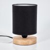 Lampe de table Chiuvi Écru, Noir, 1 lumière
