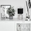 Lampe de table Boldrarias Chrome, Argenté, 1 lumière