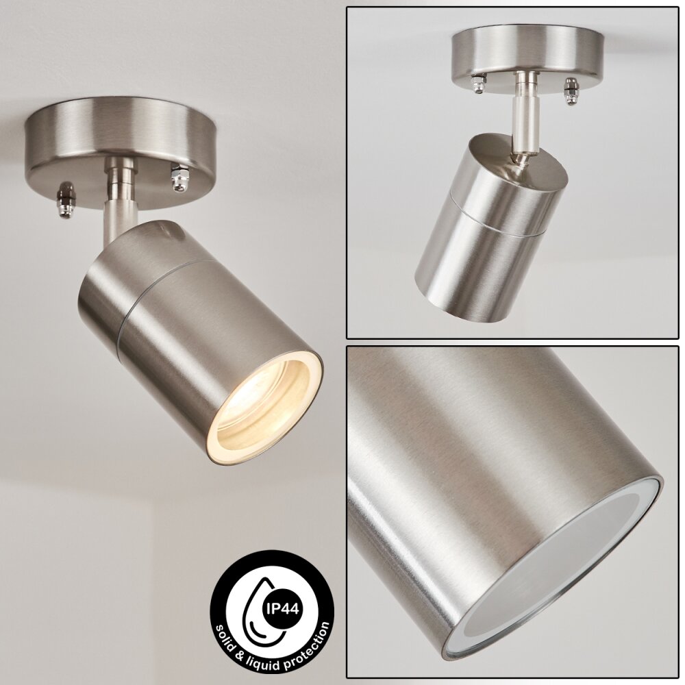 plafonnier extérieur Corneda Acier inoxydable, 1 lumière main product photo