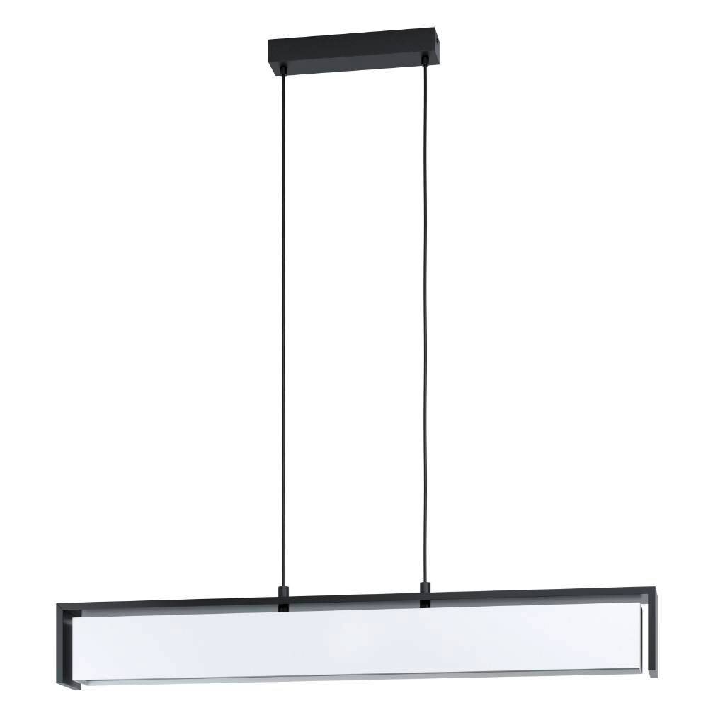 Suspension Eglo VALDELAGRANO-Z LED Noir, 1 lumière, Changeur de couleurs main product photo