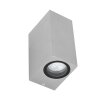 Applique murale d'extérieur Steinhauer Acier inoxydable, 2 lumières