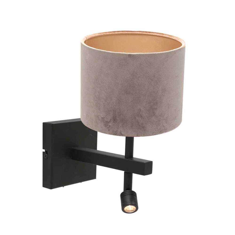 Applique murale Steinhauer Stang Noir, 1 lumière main product photo