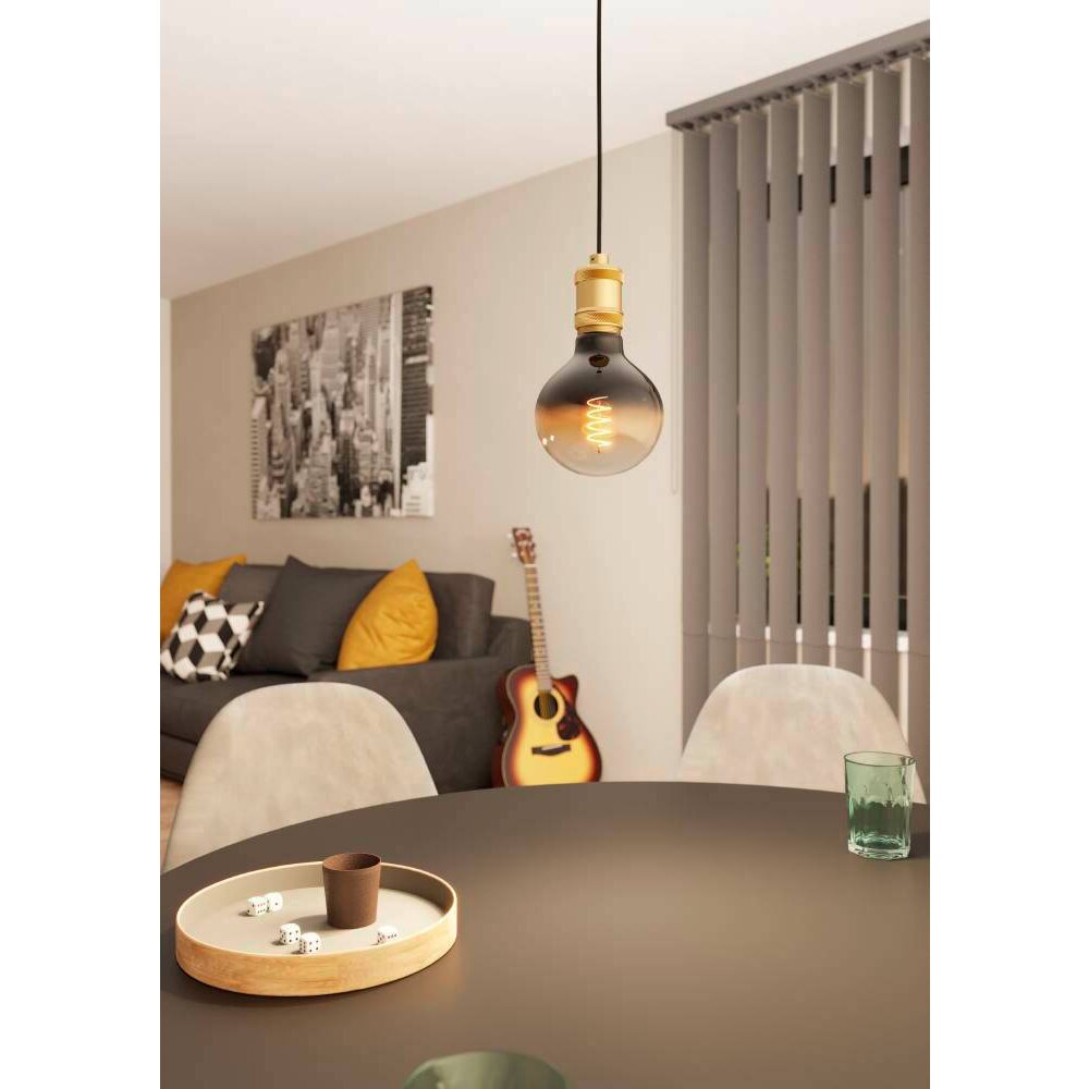 Suspension Eglo YORTH Laiton, Noir, 1 lumière main product photo