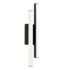 Applique murale d'extérieur Eglo SERRICELLA LED Noir, 2 lumières