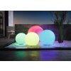 Lampadaire d'extérieur Eglo MONTEROLO-Z LED Blanc, 1 lumière, Changeur de couleurs
