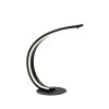 Lampe de table Leuchten-Direkt Q-VITO LED Anthracite, 1 lumière, Télécommandes