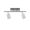 Plafonnier Paul Neuhaus PURE-MIRA LED Aluminium, 2 lumières, Télécommandes