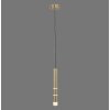 Suspension Paul Neuhaus PURE-VEGA LED Laiton, 3 lumières