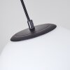 Suspension Karhia Noir, 3 lumières