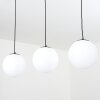 Suspension Karhia Noir, 3 lumières