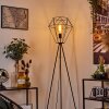 Lampadaire Bardhaman Noir, 1 lumière