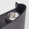 Applique murale d'extérieur  Glencoe LED Noir, 6 lumières