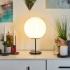 Lampe de table  Karhia Noir, 1 lumière