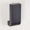 Applique murale d'extérieur  Kirkhall LED Noir, 1 lumière
