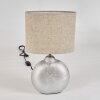 Lampe de table  Lahnus Chrome, Argenté, 1 lumière