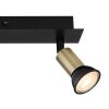Applique murale Globo DREW Noir, 2 lumières