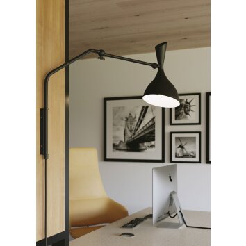 Applique murale Luce-Design MORGAN Noir, 1 lumière Applique murale Luce-Design MORGAN Noir, 1 lumière