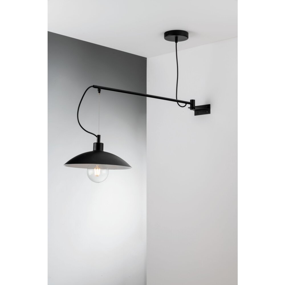Applique murale Luce-Design ELDORADO Noir, 1 lumière main product photo
