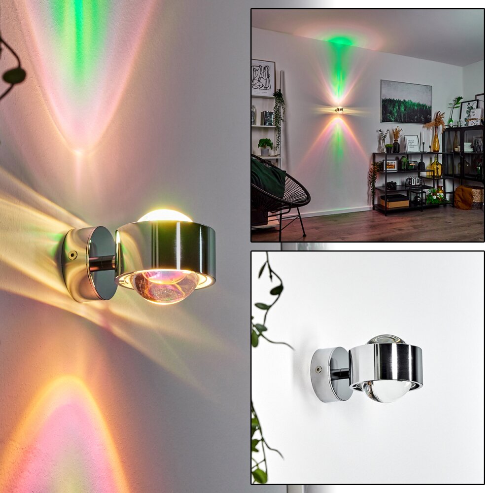 Applique murale Sapri Chrome, 1 lumière main product photo