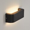 Applique murale d'extérieur  Kirkhall LED Noir, 1 lumière