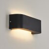 Applique murale d'extérieur  Kirkhall LED Noir, 1 lumière