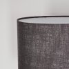 Lampe de table  Lahnus Chrome, Noir, 1 lumière