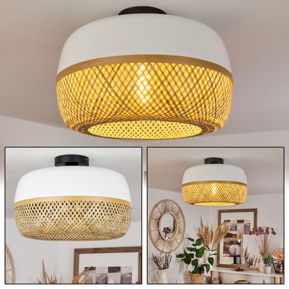 Plafonnier Isisford Noir, 1 lumière main product photo