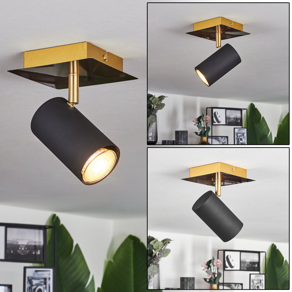Plafonnier Zuoz Or, 1 lumière main product photo