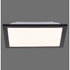 Plafonnier Leuchten-Direkt FLAT LED Noir, 1 lumière Plafonnier Leuchten-Direkt FLAT LED Noir, 1 lumière