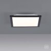Plafonnier Leuchten-Direkt FLAT LED Noir, 1 lumière Plafonnier Leuchten-Direkt FLAT LED Noir, 1 lumière