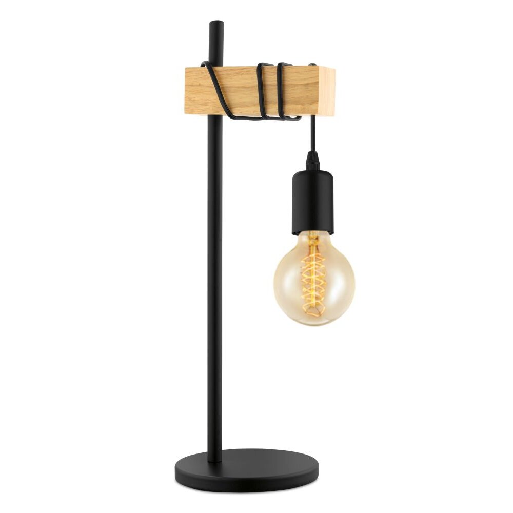 TOWNSHEND Lampe à poser Luminaires Eglo Brun, Noir, 1 lumière main product photo
