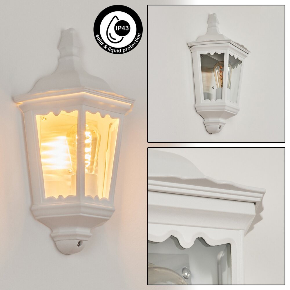 Applique murale d'extérieur Woocoo Blanc, 1 lumière main product photo