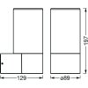 Applique murale d'extérieur LEDVANCE Smart+ Gris, 1 lumière