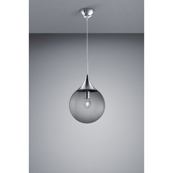 Suspension Trio MIDAS Chrome, 1 lumière